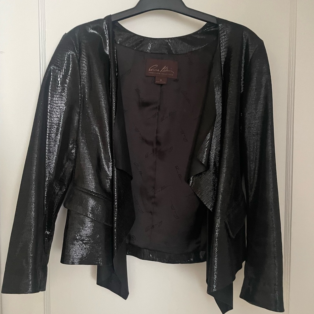 Anne Klein Collection soft leather medium jacket